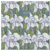 Smeraldo Blume Stoff (Nahaufnahme)