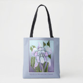 Smeraldo Blume Tote Tasche (Vorderseite)
