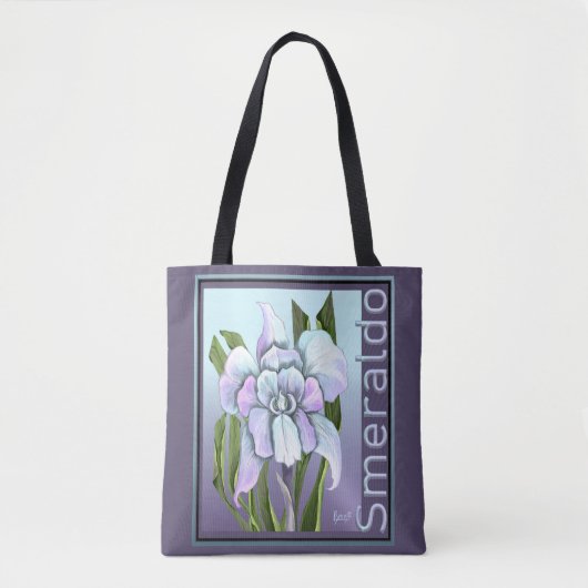 Smeraldo Blume Tote Tasche (Vorderseite)
