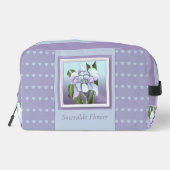 Smeraldo Blume Waschbeutel (Rückseite)