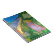 Smeraldo Galerie " Dame im Garten " Notizblock (Rechte Seite)