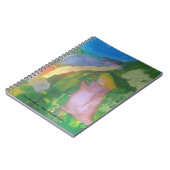 Smeraldo Galerie " Dame im Garten " Notizblock (Linke Seite)