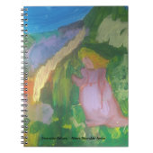 Smeraldo Galerie " Dame im Garten " Notizblock (Vorderseite)