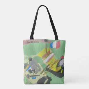 Smeraldo Galerie "Quay auf dem Lastkahn " Tasche