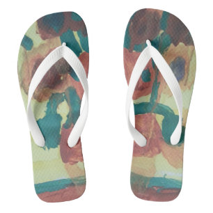 Smeraldo Gallery"Sonnenblumen-Interpretation" Badesandalen