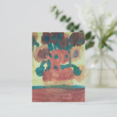 Smeraldo Gallery "Sonnenblumen-Interpretation" Postkarte (Stehend Vorderseite)
