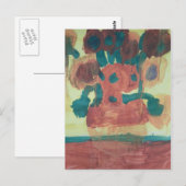 Smeraldo Gallery "Sonnenblumen-Interpretation" Postkarte (Vorne/Hinten)