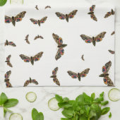 Smerinthus ocellata - Eyed Hawk-Moth - Color Image Geschirrtuch (Gefaltet)