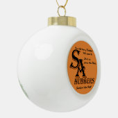 Smethport Alma Mater Keramik Kugel-Ornament (Links)