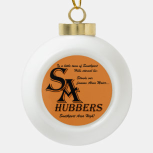 Smethport Alma Mater Keramik Kugel-Ornament