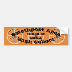 Smethport High School Class of 20XX Bumper Sticker Autoaufkleber
