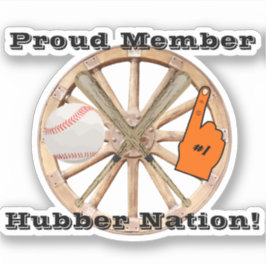 Smethport Hubber Nation Baseball Softball Fan Aufkleber