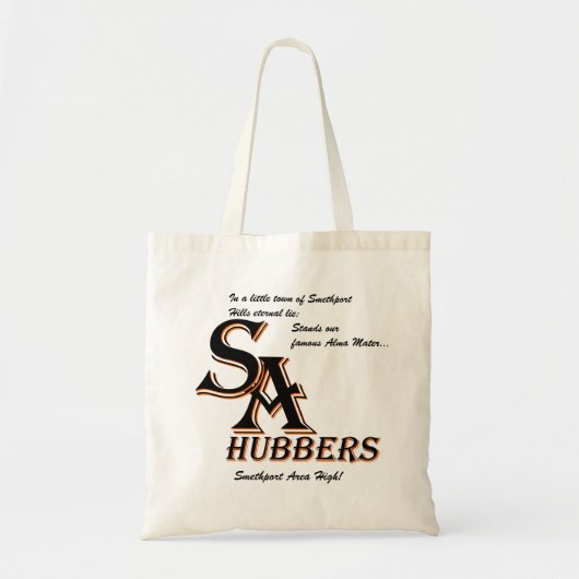 Smethport Hubbers Alma Mater Tote Bag 2 Tragetasche (Vorne)