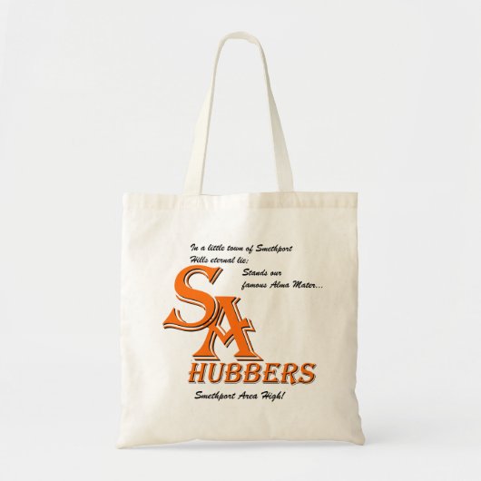 Smethport Hubbers Alma Mater Tote Bag Tragetasche (Vorne)