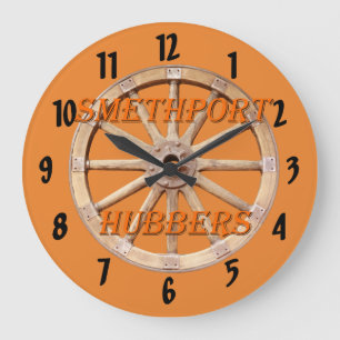 Smethport Hubbers Fan Clock 2 Große Wanduhr