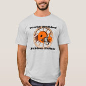 Smethport Hubbers Hubber Nation Football Helmet LT T-Shirt (Vorderseite)