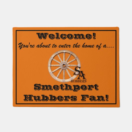 Smethport Hubbers Small Welcome Mat Fußmatte (Vorderseite)