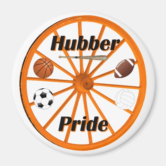Smethport Hubbers Sportunterstützer Magnet (Vorne)