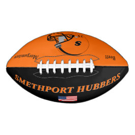 Smethport Hubbers Team Colors Personalisiert Playe Football