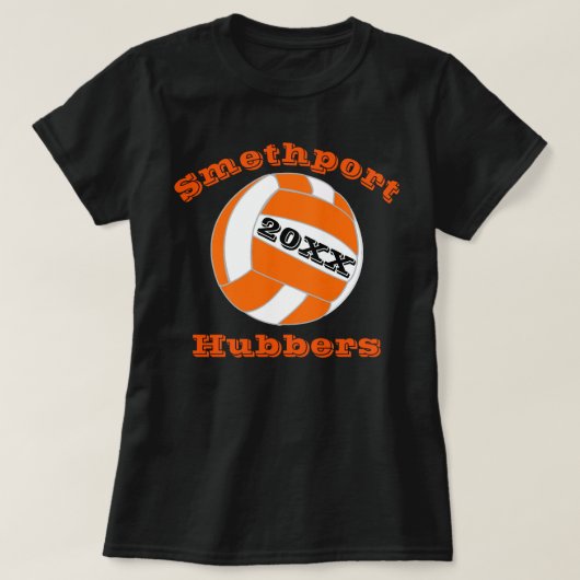 Smethport Hubbers Volleyball Fan Shirt 4 (Design vorne)