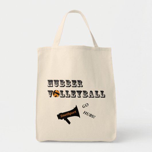 Smethport Hubbers Volleyball Fan Tote Bag 2 Tragetasche (Vorne)