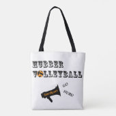 Smethport Hubbers Volleyball Fan Tote Bag Tasche (Rückseite)