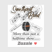 Smethport Marching Band Supporter Aufkleber (Blatt)