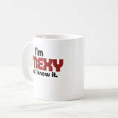 Smexy und ich wissen es kaffeetasse (Vorderseite Links)