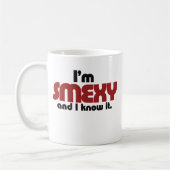 Smexy und ich wissen es kaffeetasse (Links)