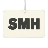 SMH | Text Slang Autolufterfrischer (Rückseite)
