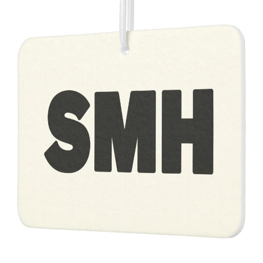 SMH | Text Slang Autolufterfrischer (Links)