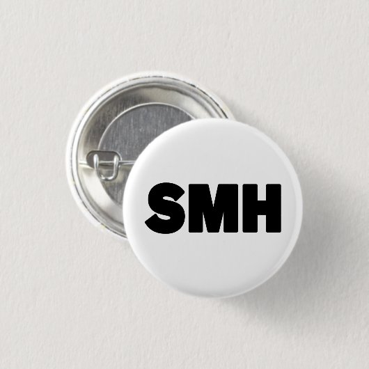 SMH | Text Slang Button (Vorne & Hinten)