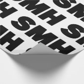 SMH | Text Slang Geschenkpapier (Ecke)