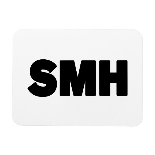 SMH | Text Slang Magnet (Horizontal)
