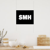 SMH | Text Slang Poster (Küche)