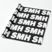 SMH | Text Slang Wrapper Paper Geschenkpapier (Ungerollt)