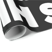 SMH | Text Slang Wrapper Paper Geschenkpapier (Rolleneckpunkt)