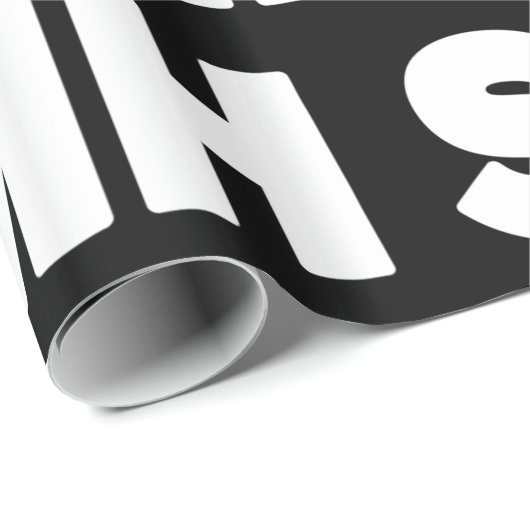 SMH | Text Slang Wrapper Paper Geschenkpapier (Rolleneckpunkt)