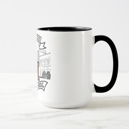 SMHS 2 Ton-Keramik-Tasse Tasse (Rechts)