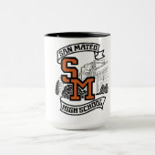 SMHS 2 Ton-Keramik-Tasse Tasse (Zentrum)