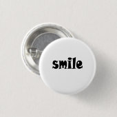 smi:e T - Shirt Button (Vorne & Hinten)