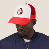 Smilam Santa Claus Cartoon Trucker Hat Truckerkappe (Beispiel)