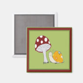 Smilch von einem Toadstool Magnet (Vorderseite/Rückseite)