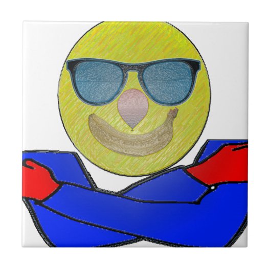 Smile and Hugs Fliese (Vorderseite)