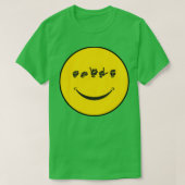 Smile ASL Fingerspelling Interpreter ASL T-Shirt (Design vorne)