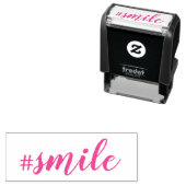 #Smile-Briefmarke Permastempel (Beispiel)