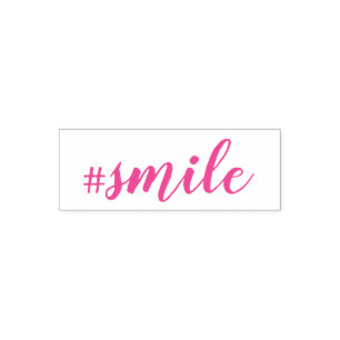 #Smile-Briefmarke Permastempel