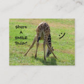 Smile Business Cards Visitenkarte (Rückseite)