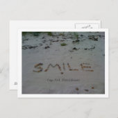 Smile Cape Cod Beach Postkarte (Vorne/Hinten)