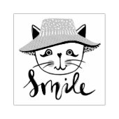 Smile Cat Gummistempel (Prägung)